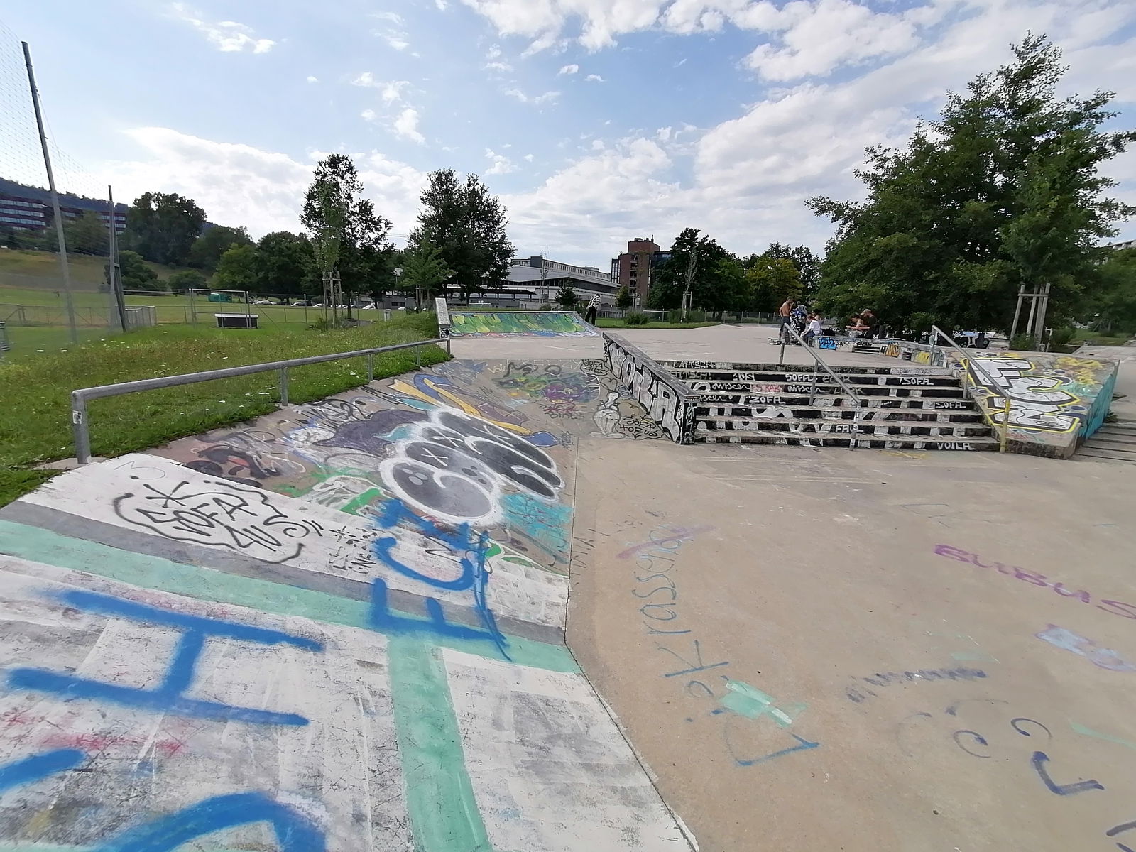 Freestyle-Park Allmend Zürich skatepark